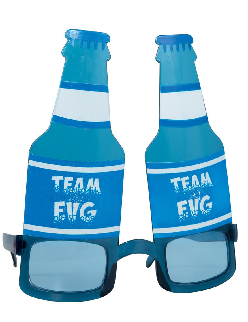 Lunettes bouteilles de bière Team EVG