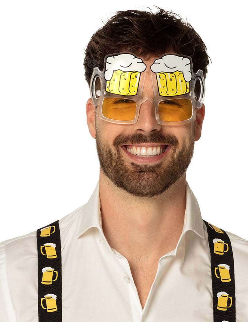 Lunettes chopes de bière adulte