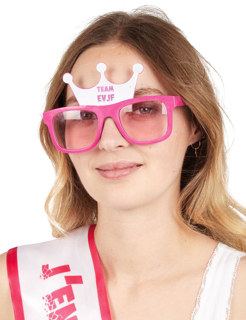 Lunettes couronne Team EVJF