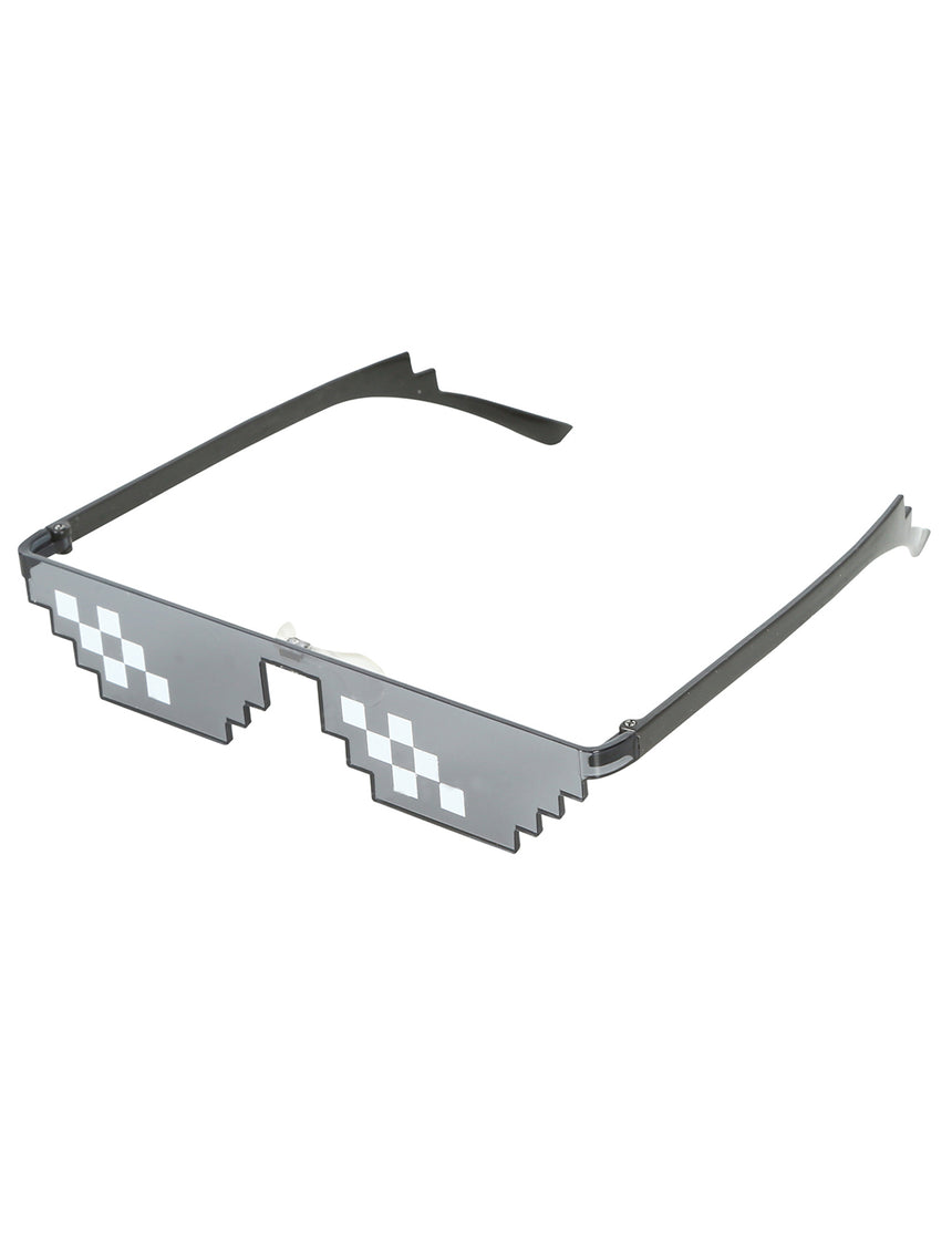 Lunettes de soleil pixellisées adulte