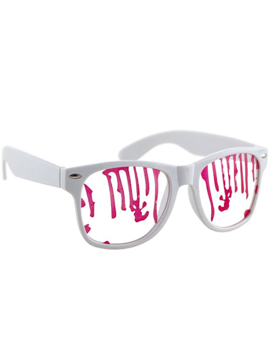 Lunettes éclaboussées de sang - adulte