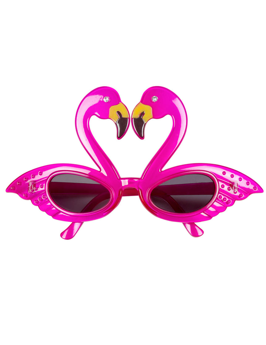 Lunettes flamant rose adulte