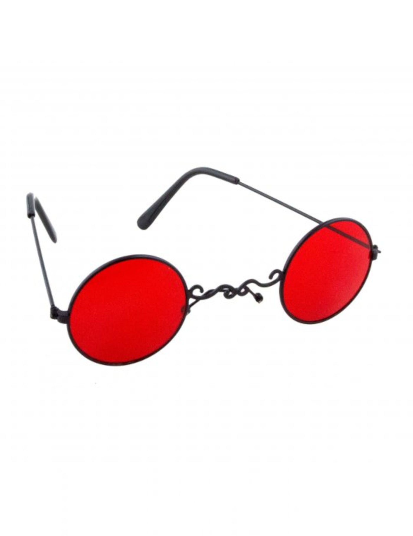 Lunettes gothiques rouges adulte