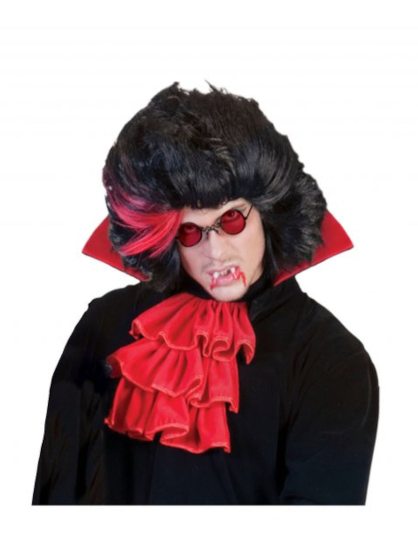 Lunettes gothiques rouges adulte
