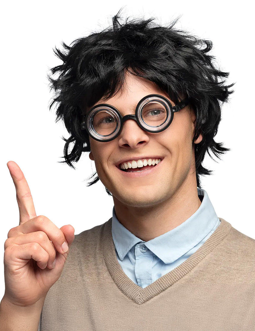 Lunettes idiot effet bocal adulte