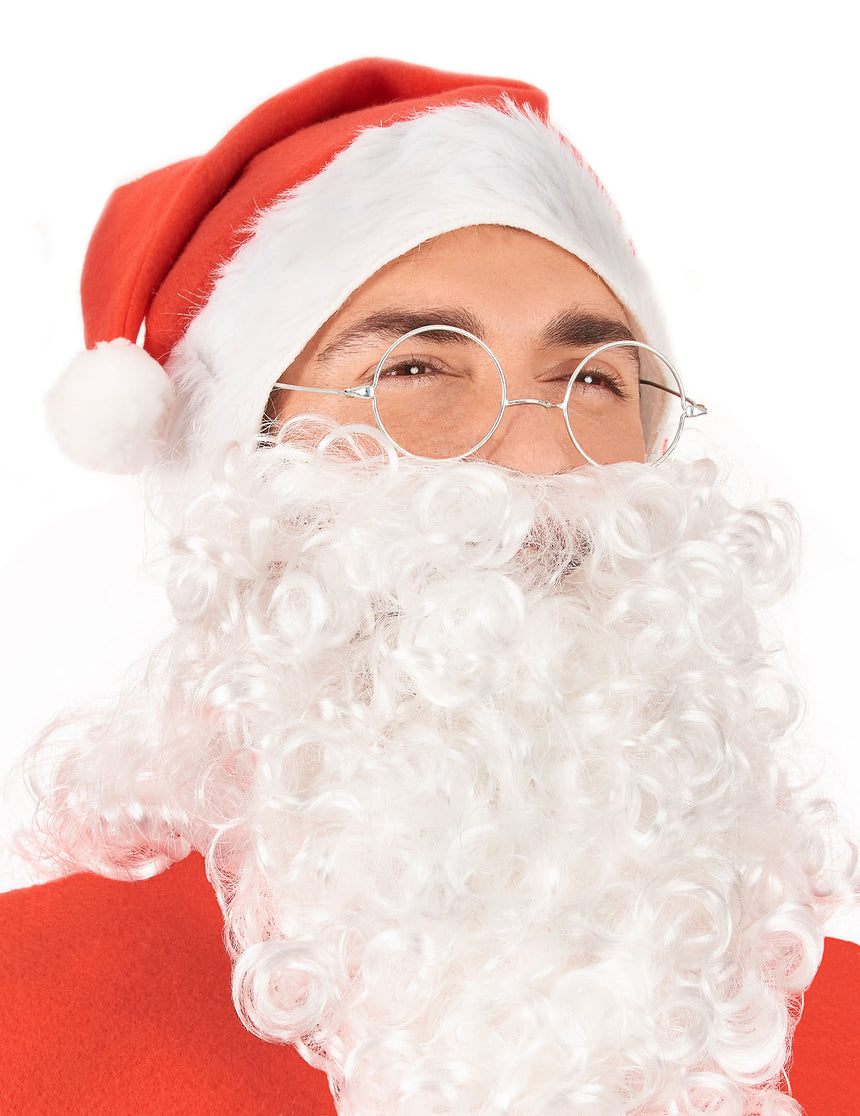 Lunettes rondes Père Noël adulte