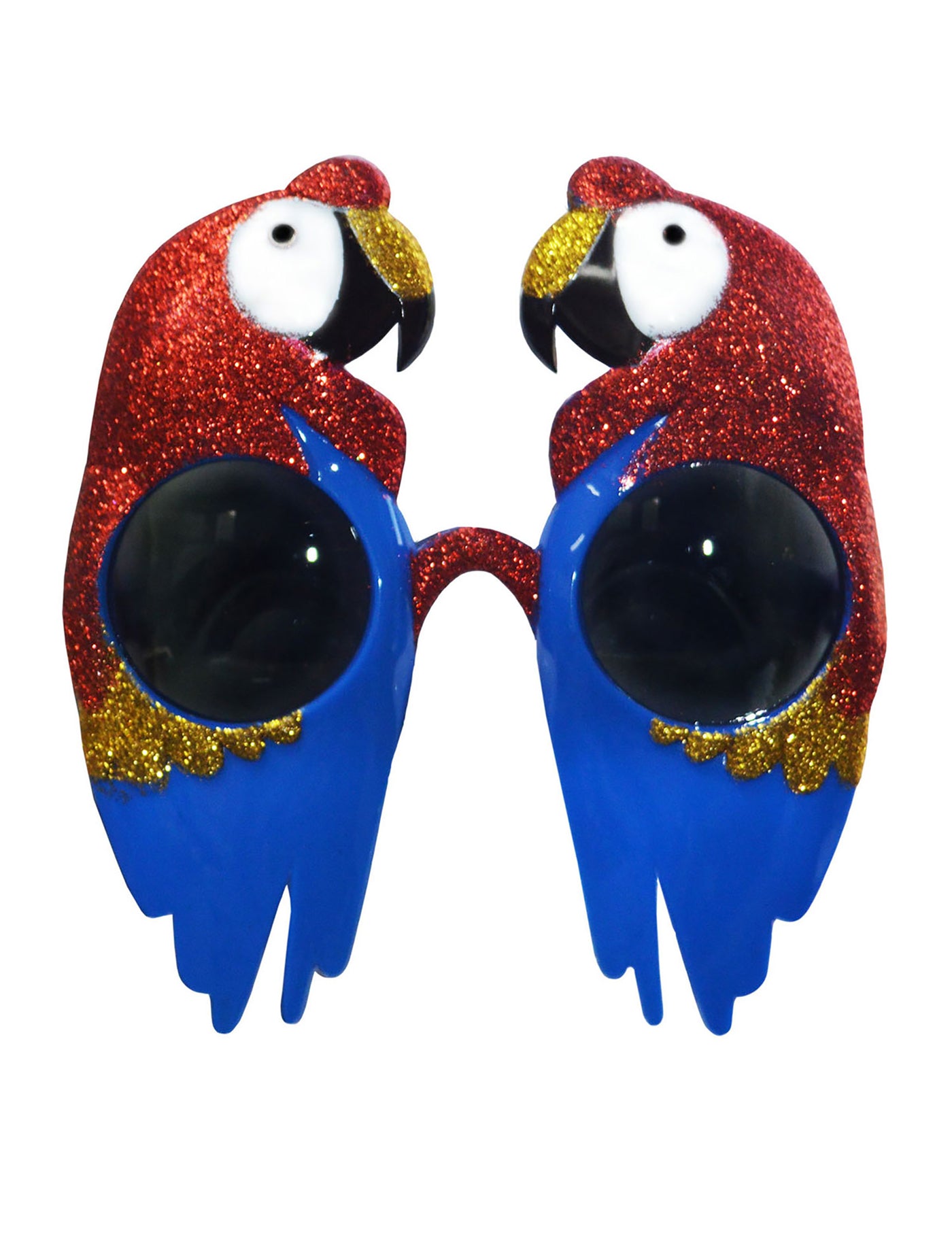 Lunettes perroquet paillettées adulte