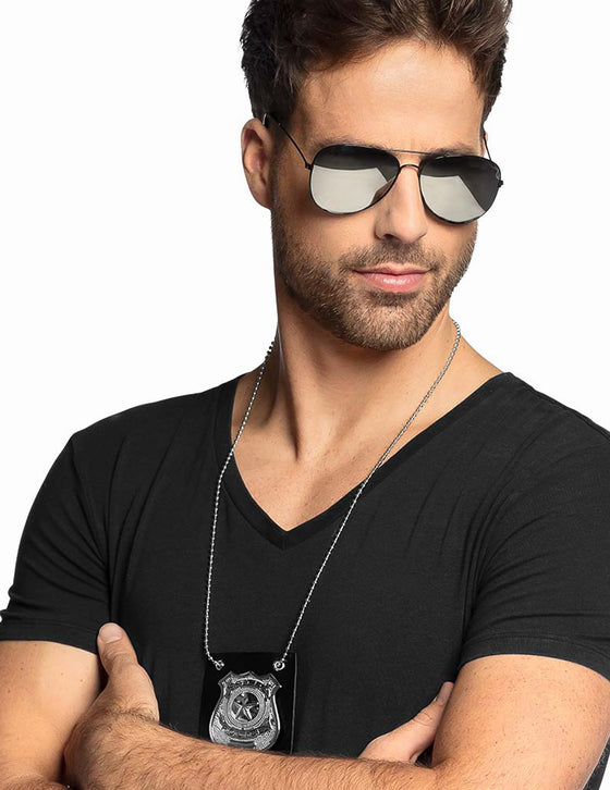 Lunettes police adulte