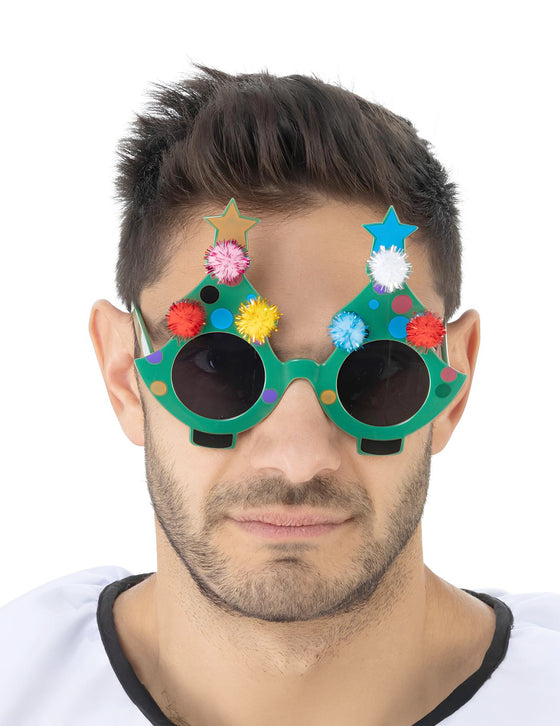 Lunettes sapin de Noël Terrifier adulte
