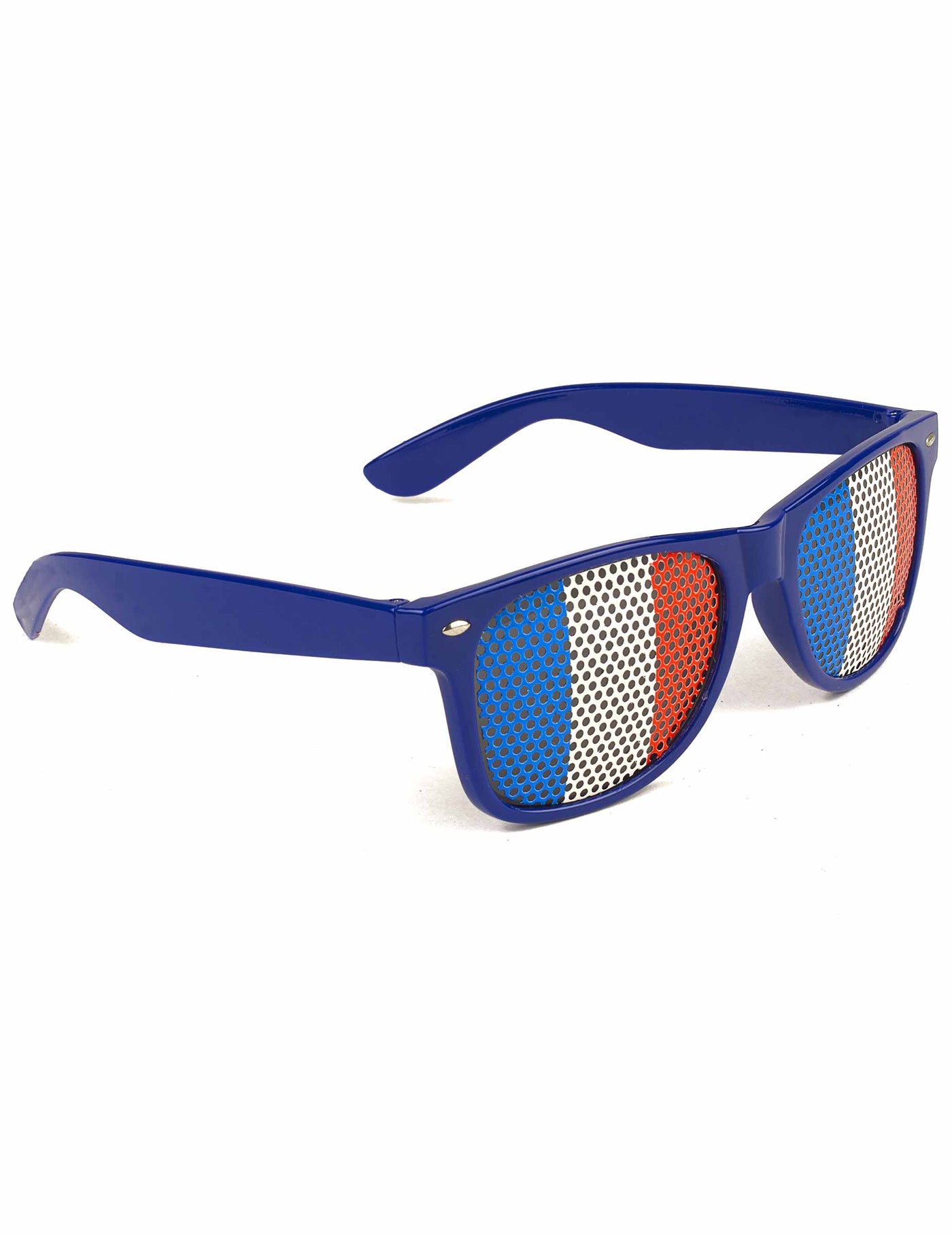 Lunettes supporter avec drapeau France adulte