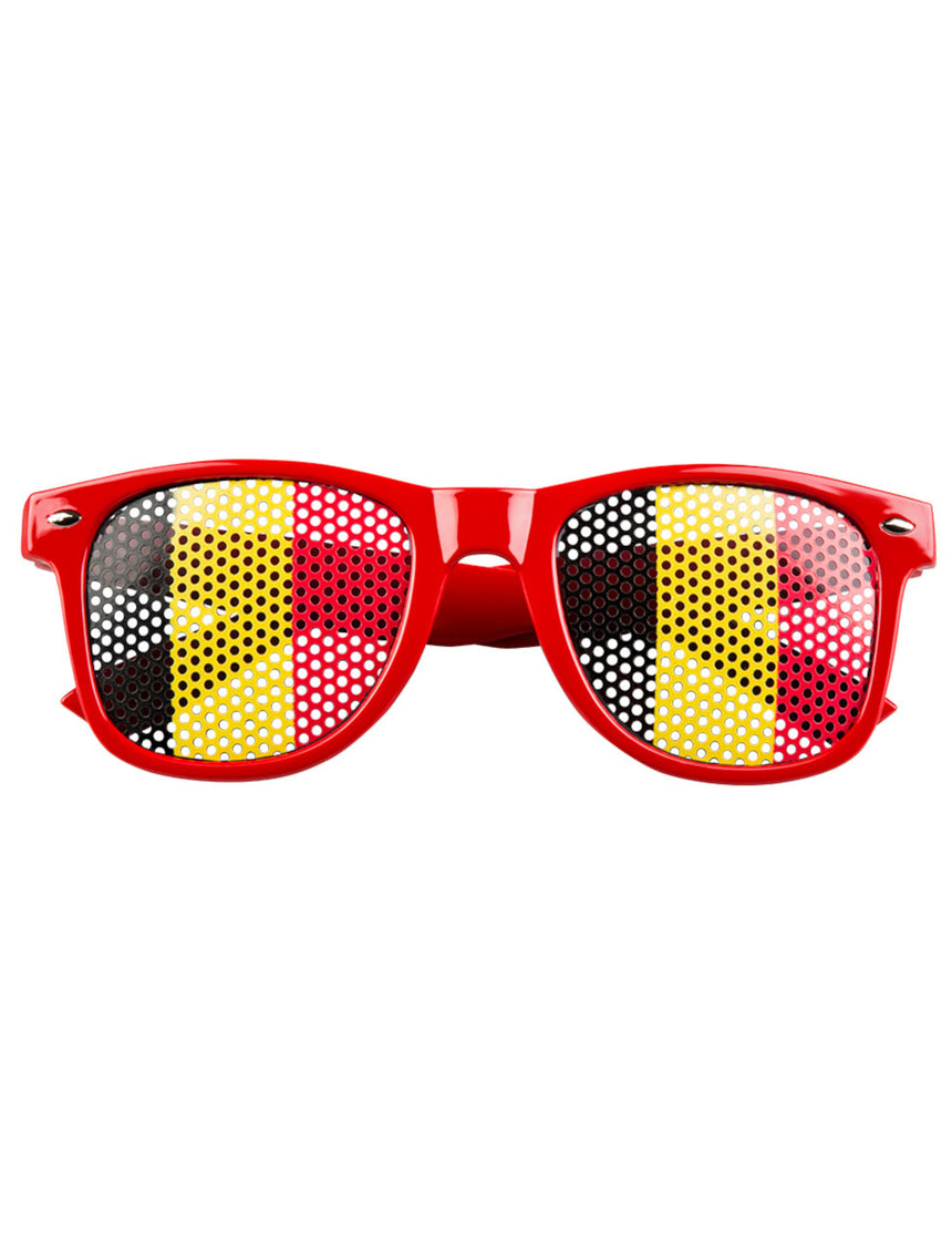 Lunettes supporter Belgique adulte
