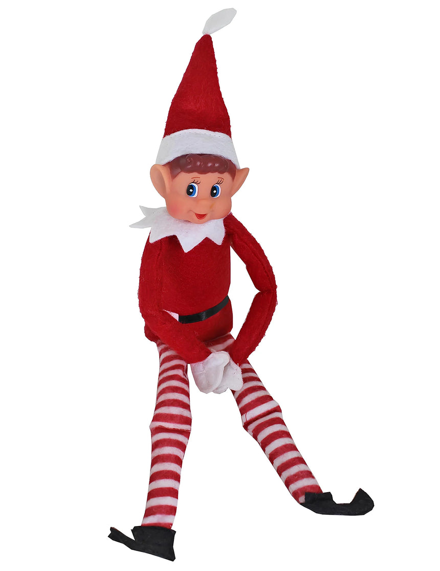 Lutin farceur garçon Elfie 38 cm