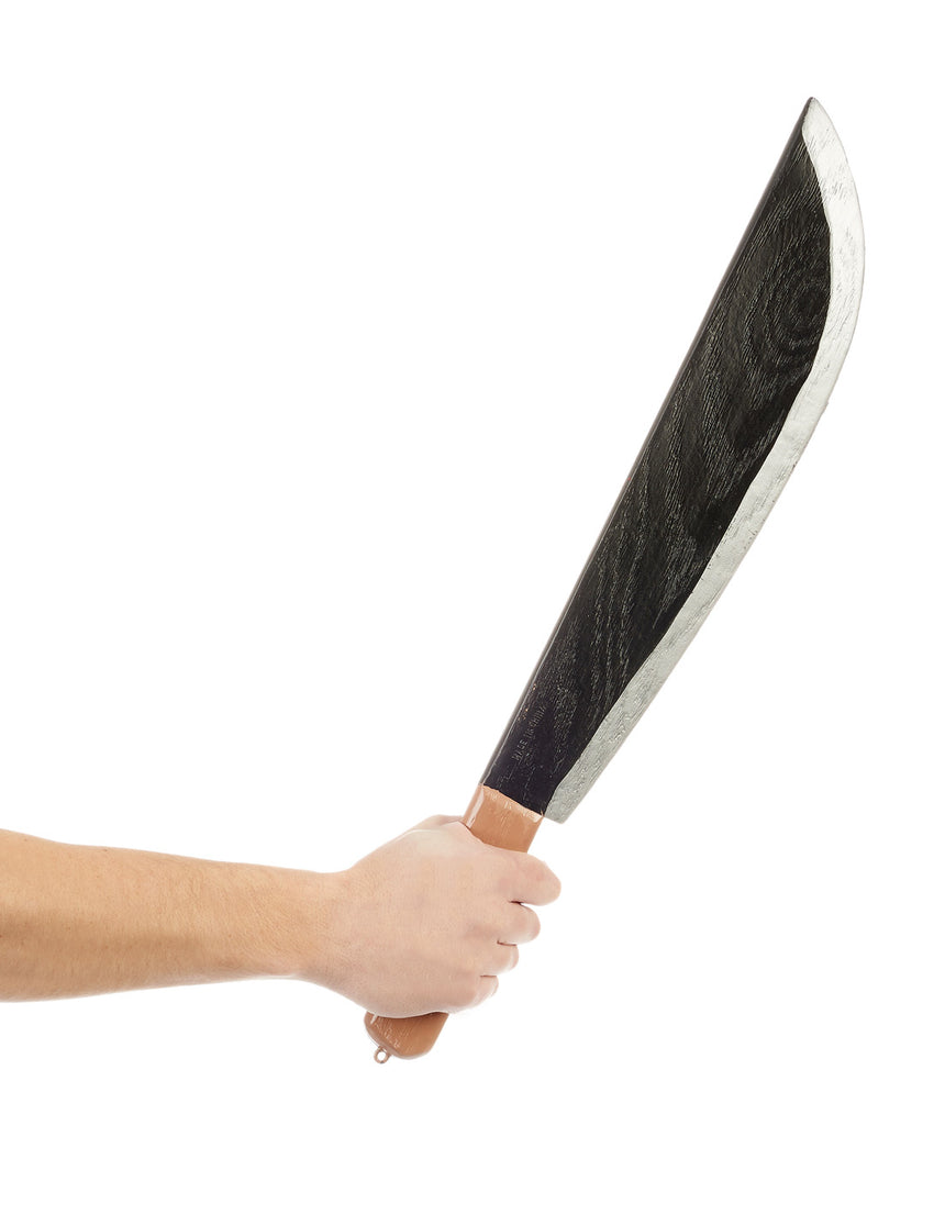 Machette noire et grise en plastique