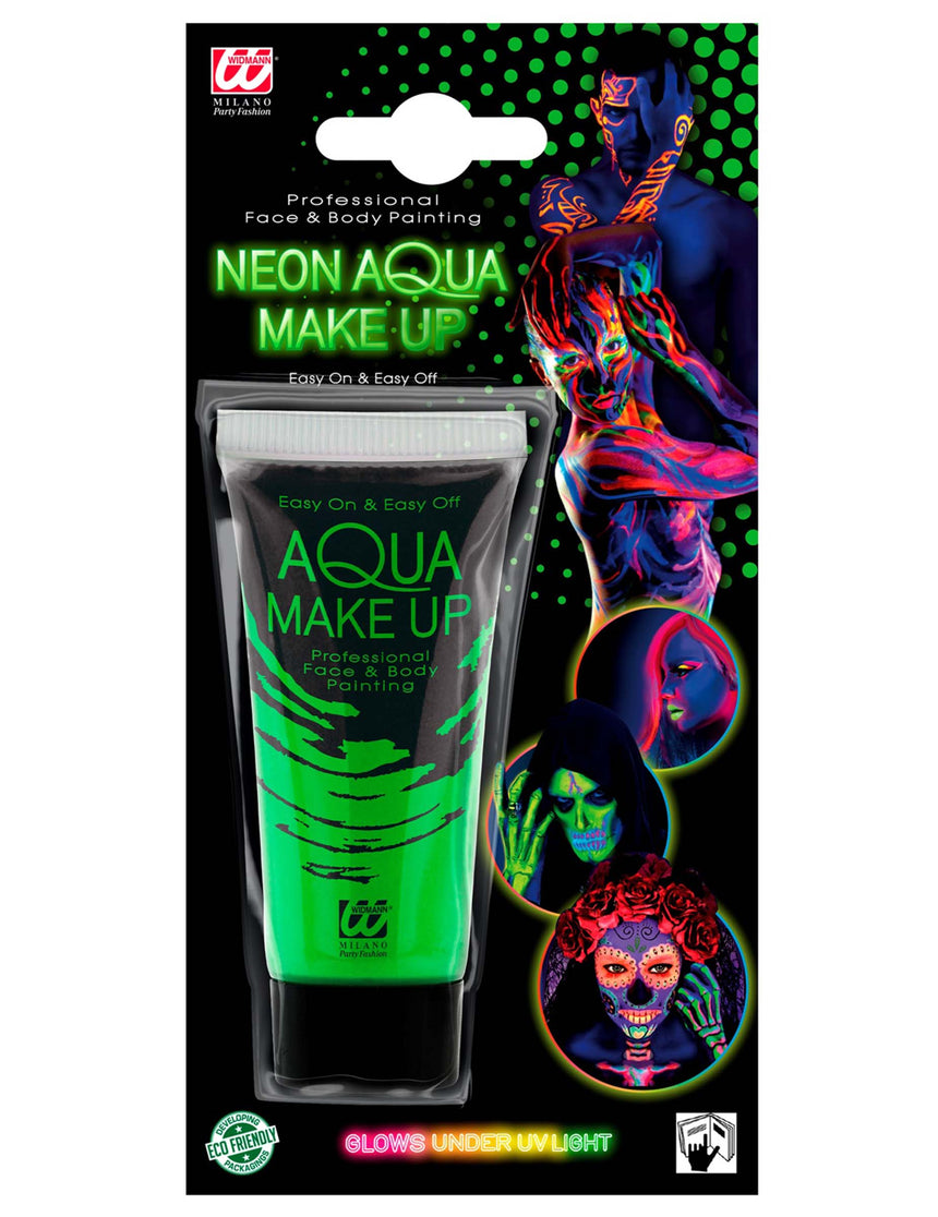 Maquillage néon vert fluo 30 ml