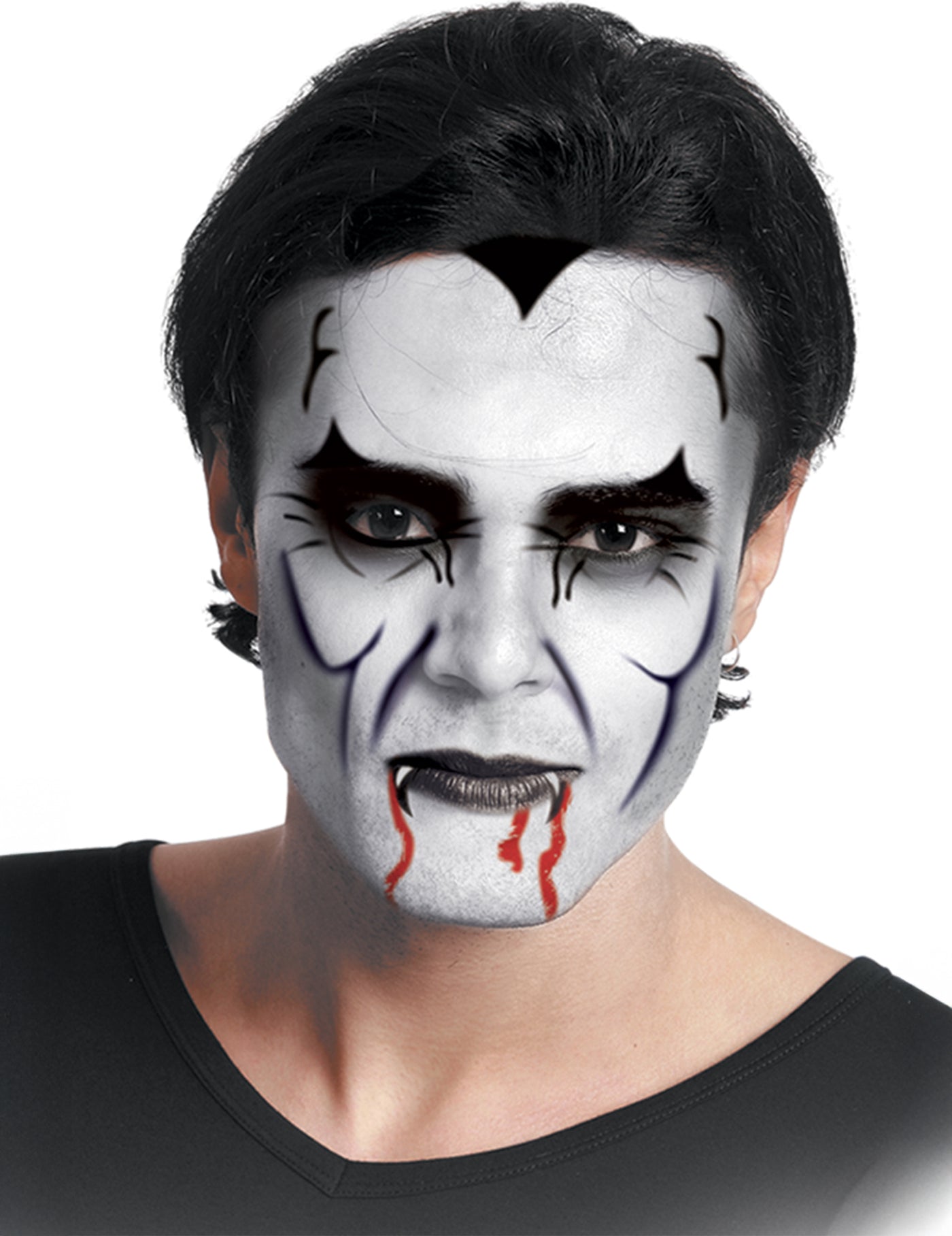 Maquillage noir et blanc + 2 crayons