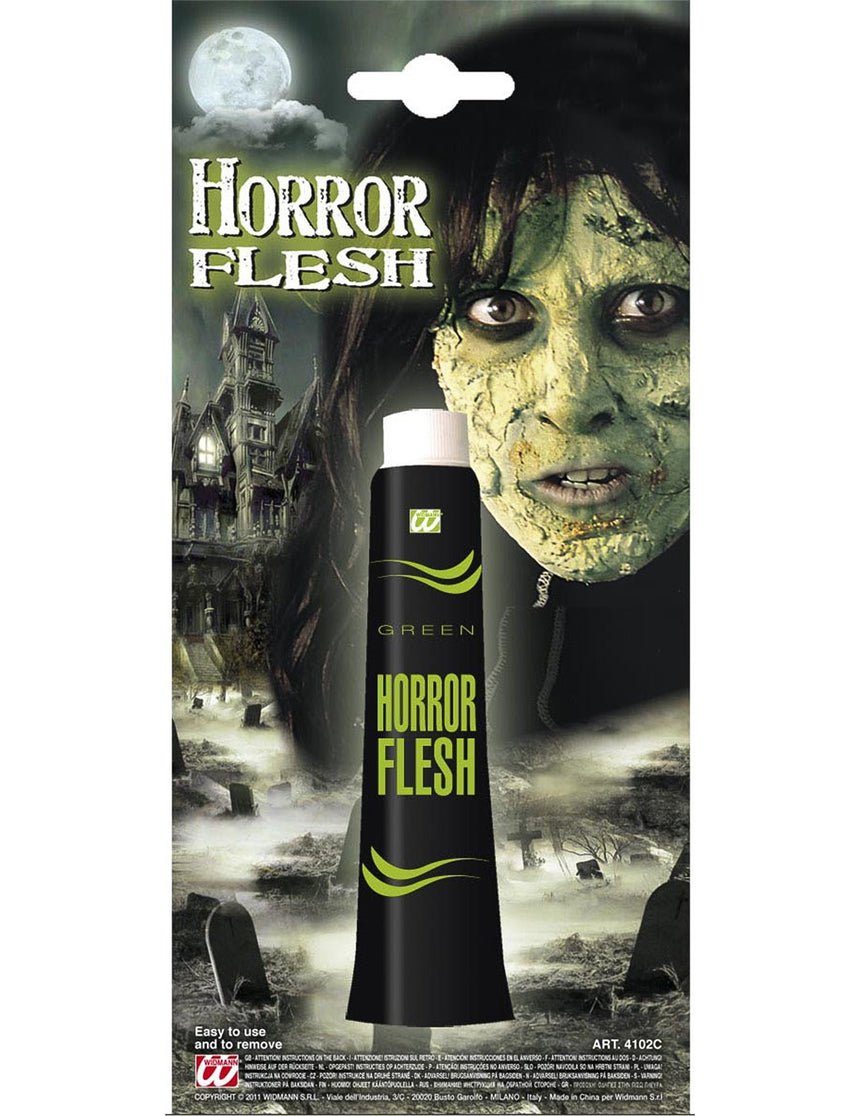 Maquillage peau verte Halloween