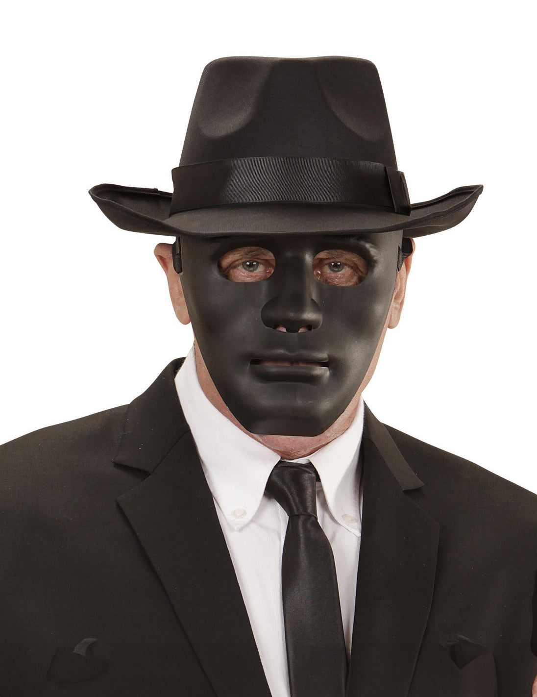 Masque anonyme noir adulte