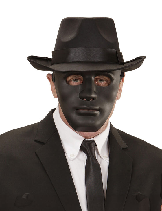 Masque anonyme noir adulte