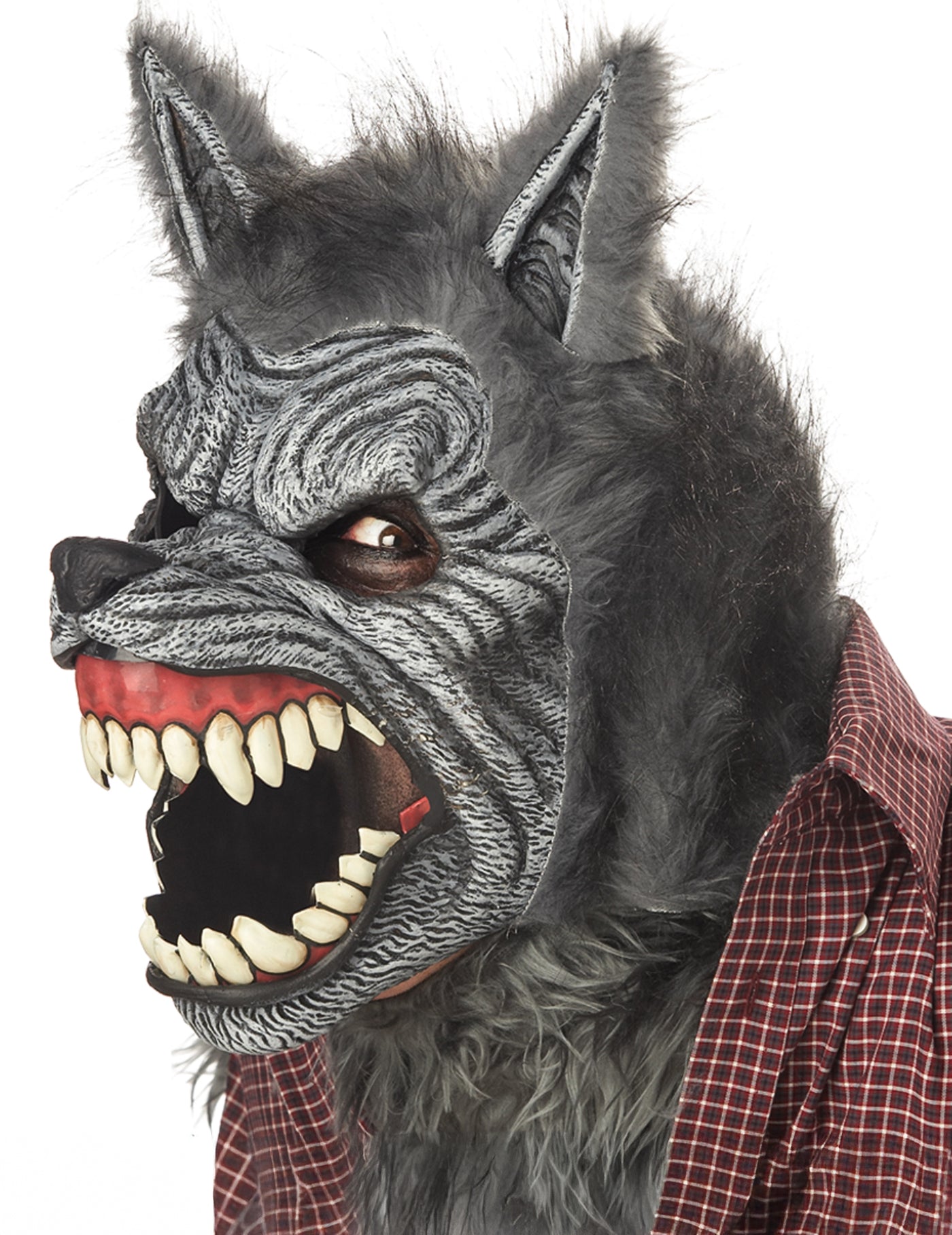 Masque articulé loup garou ani-motion adulte
