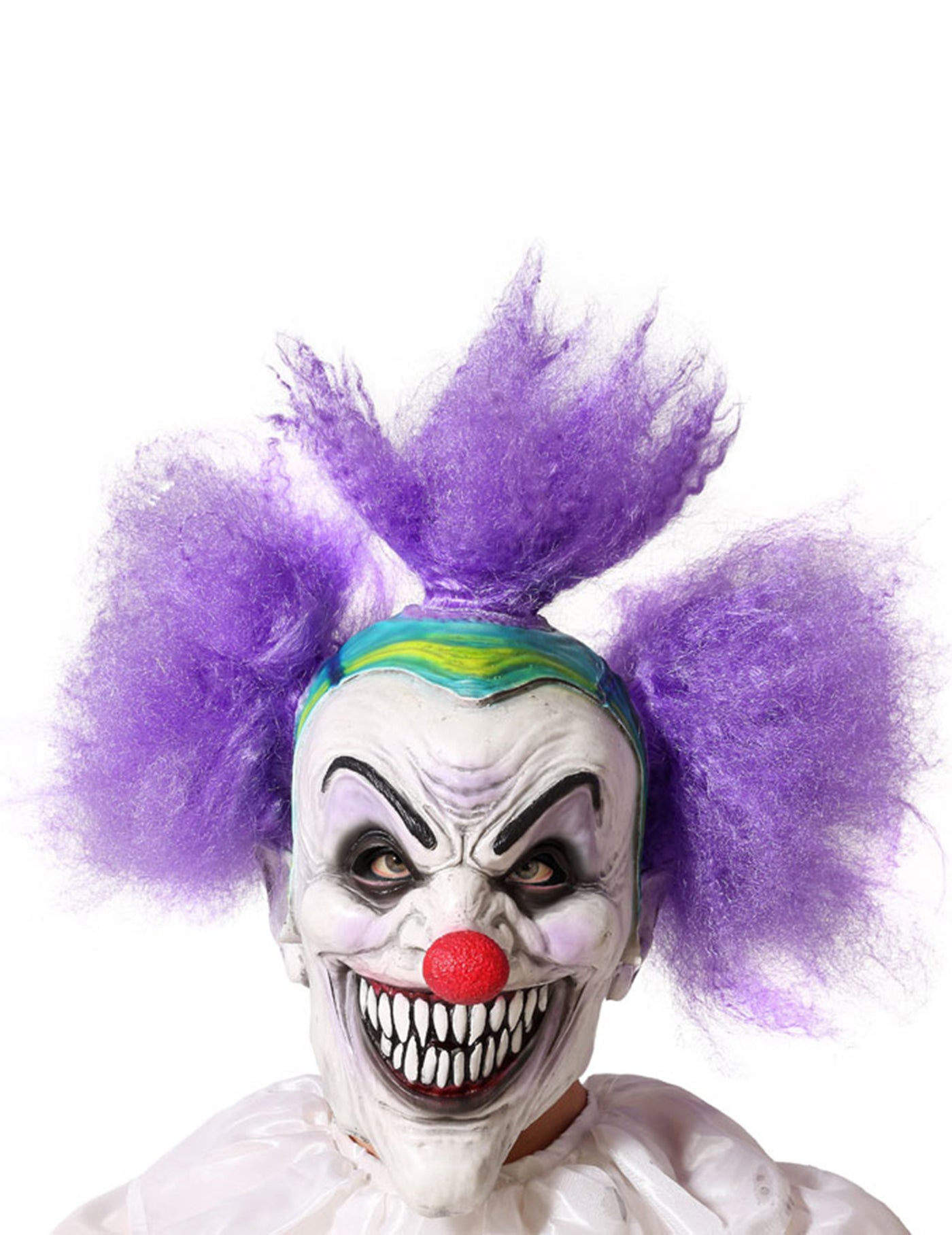 Masque clown déjanté adulte