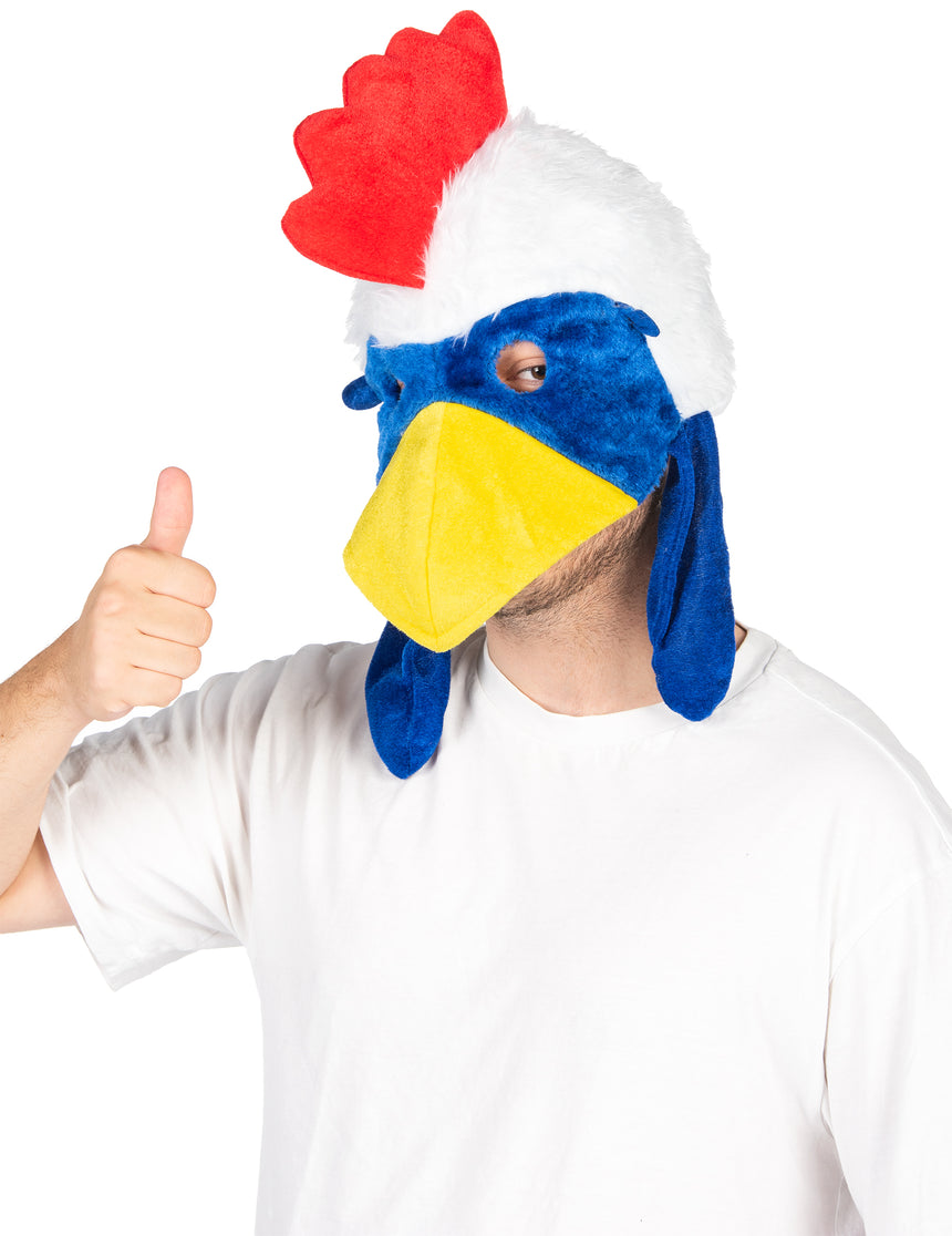 Masque coq supporter