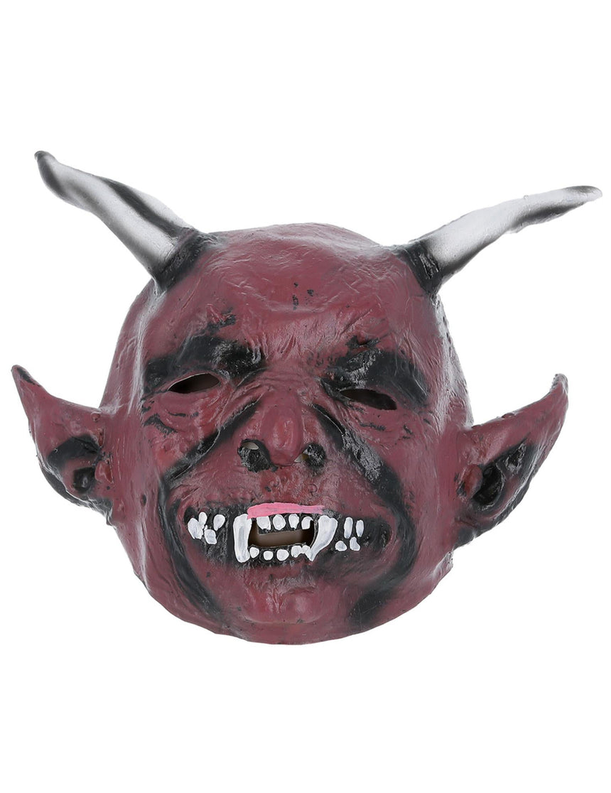 Masque démon à cornes adulte Halloween