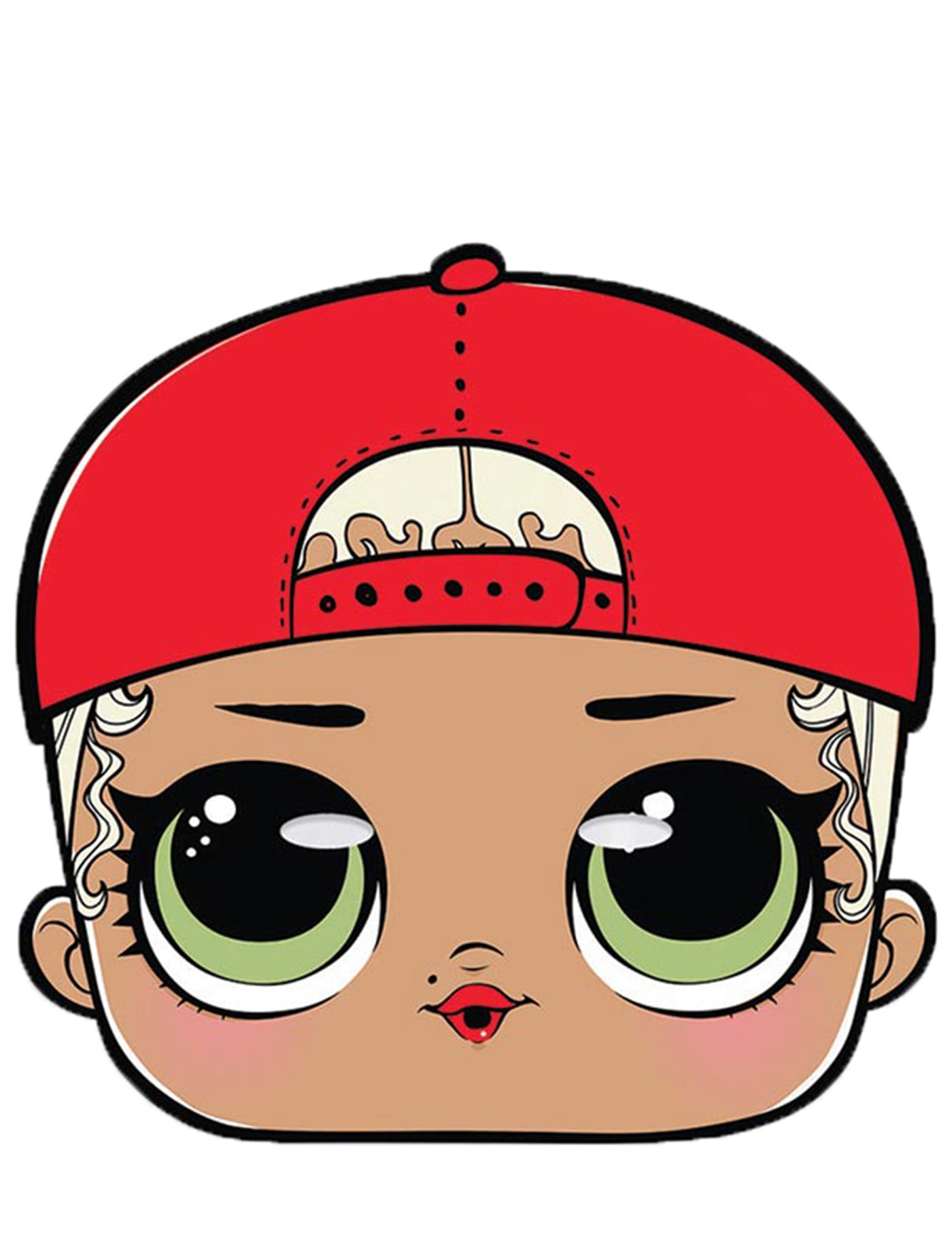 Masque en carton Mc Swag LOL Surprise