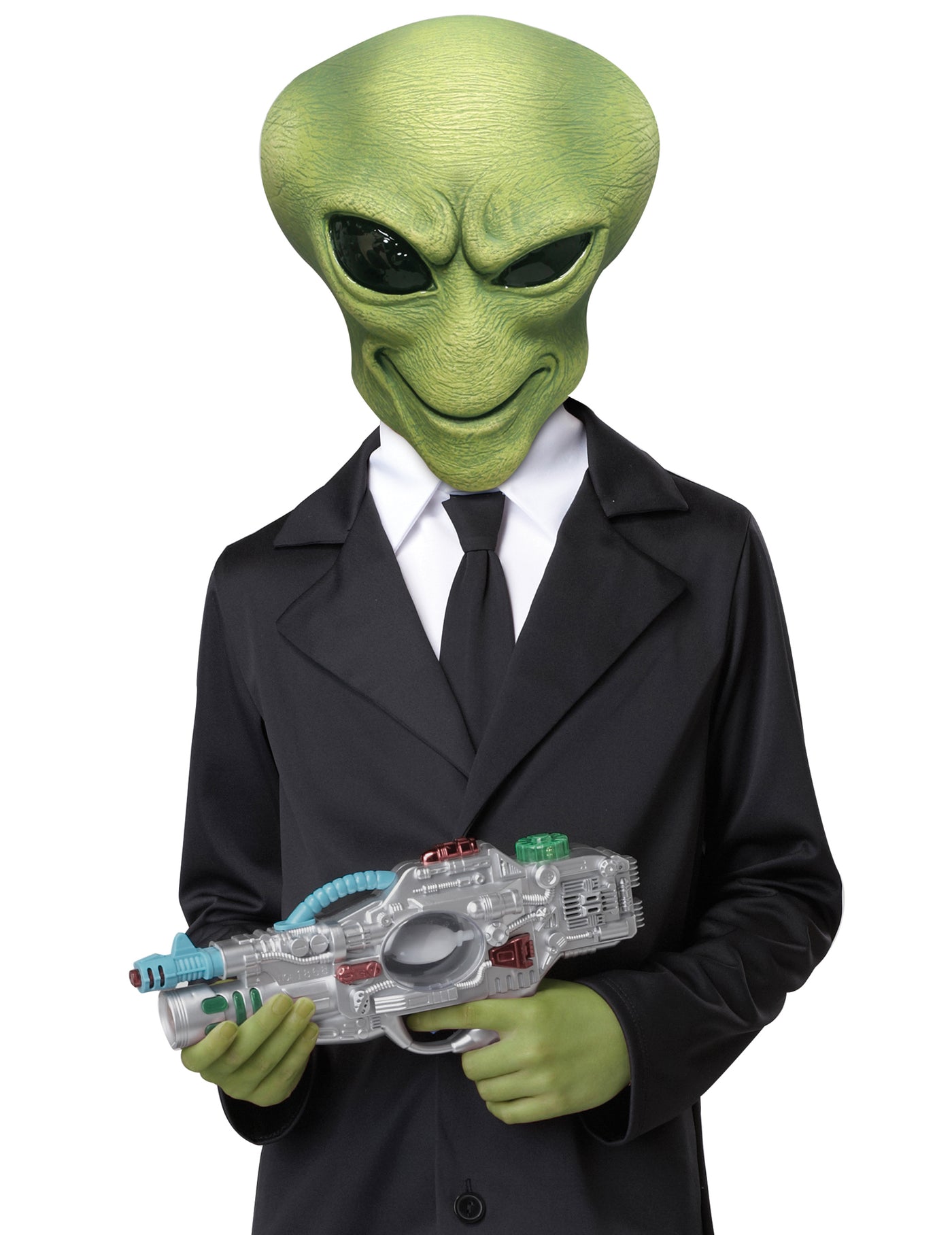 Masque et gants alien adulte