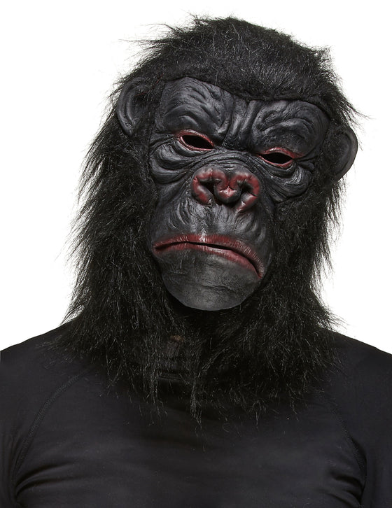 Masque gorille noir adulte