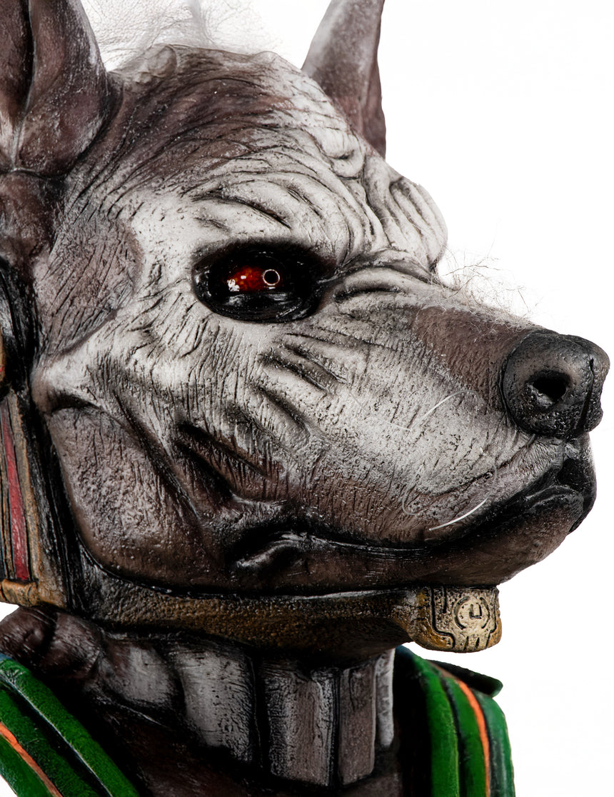 Masque intégral monstre à tête de chien adulte