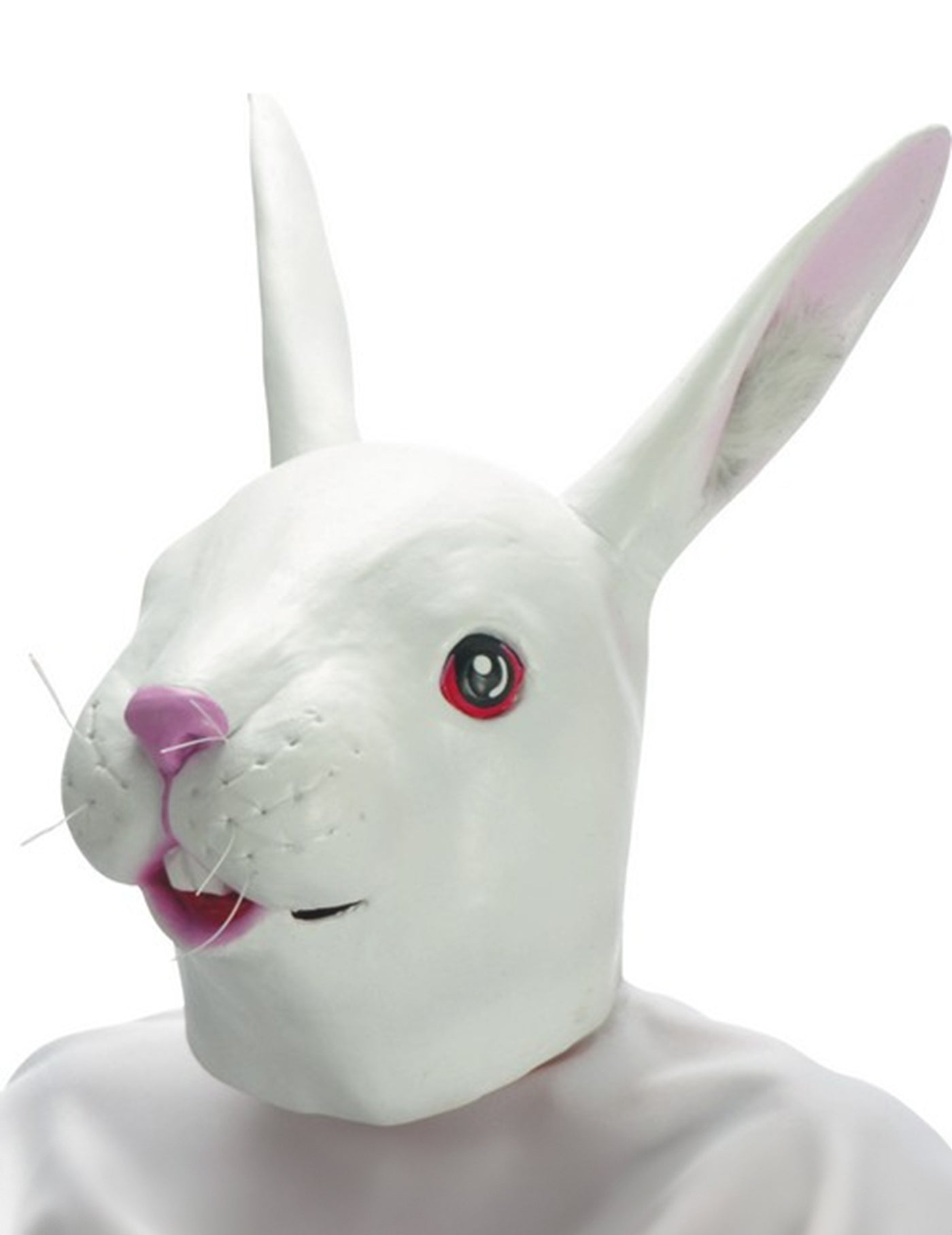 Masque lapin en latex adulte