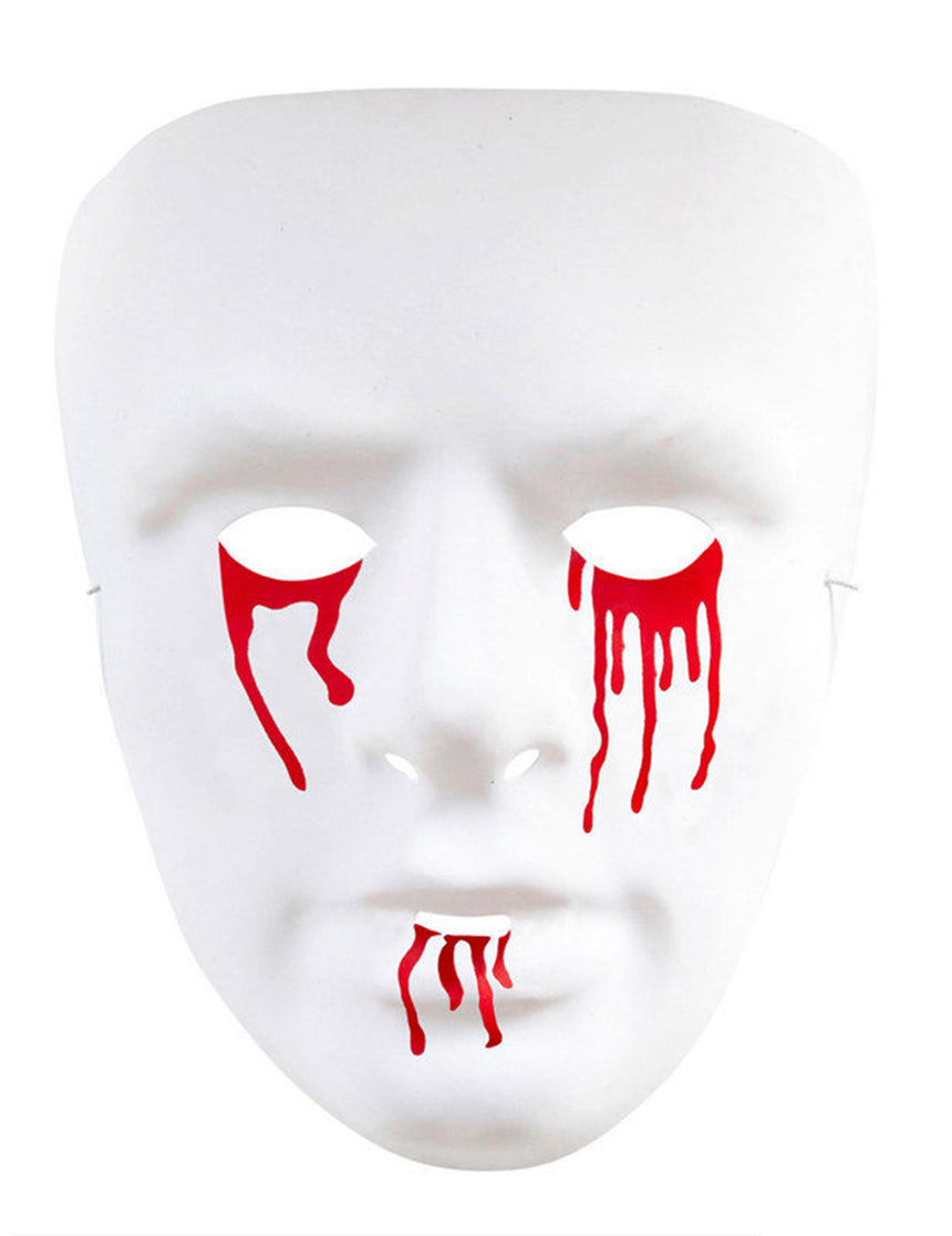 Masque larmes ensanglantées homme