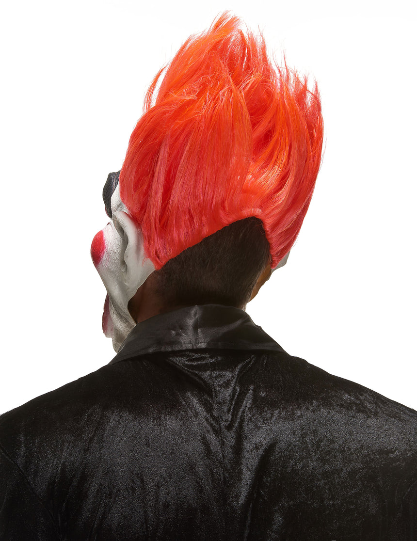 Masque latex clown de l'enfer adulte Halloween