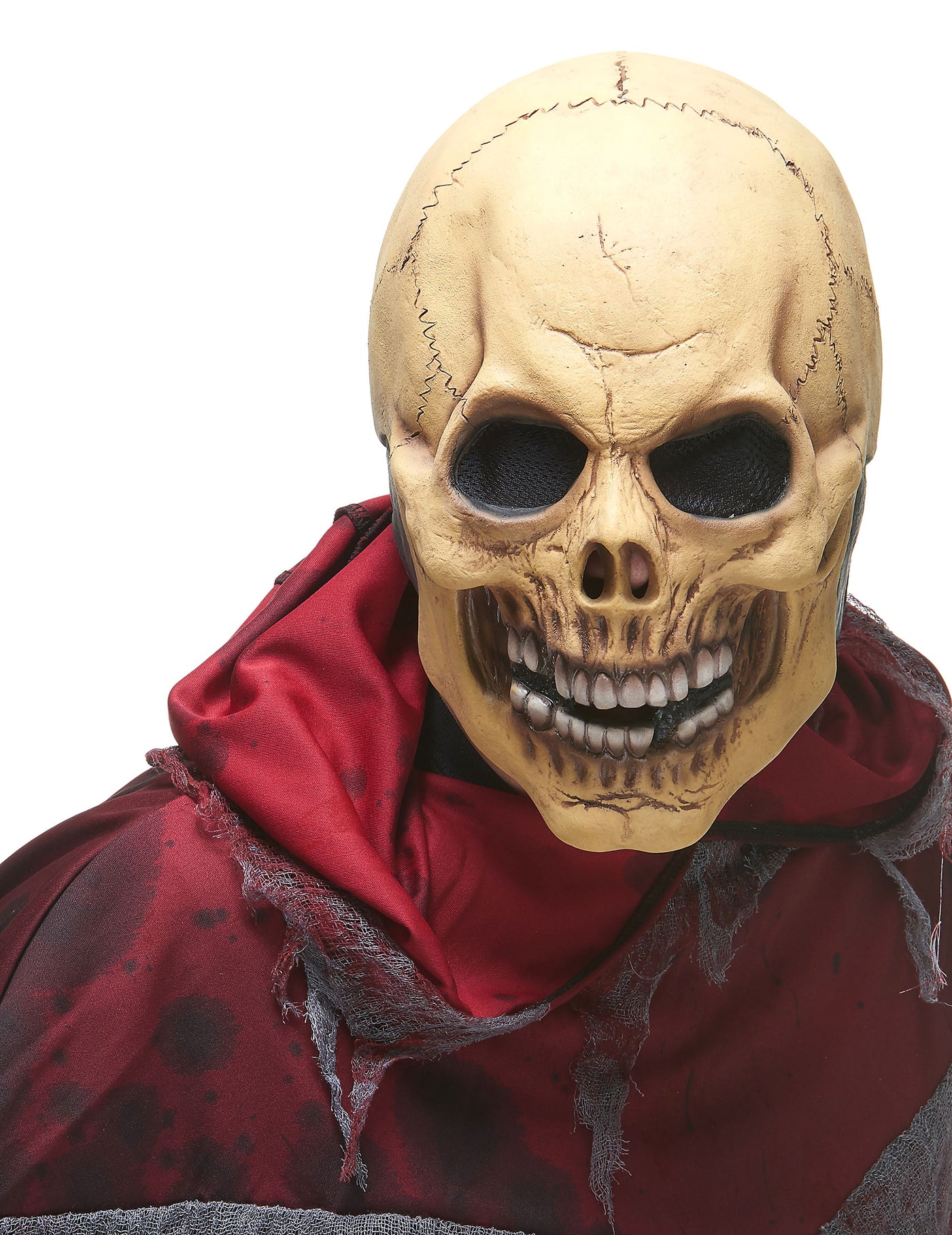 Masque latex crâne effrayant adulte