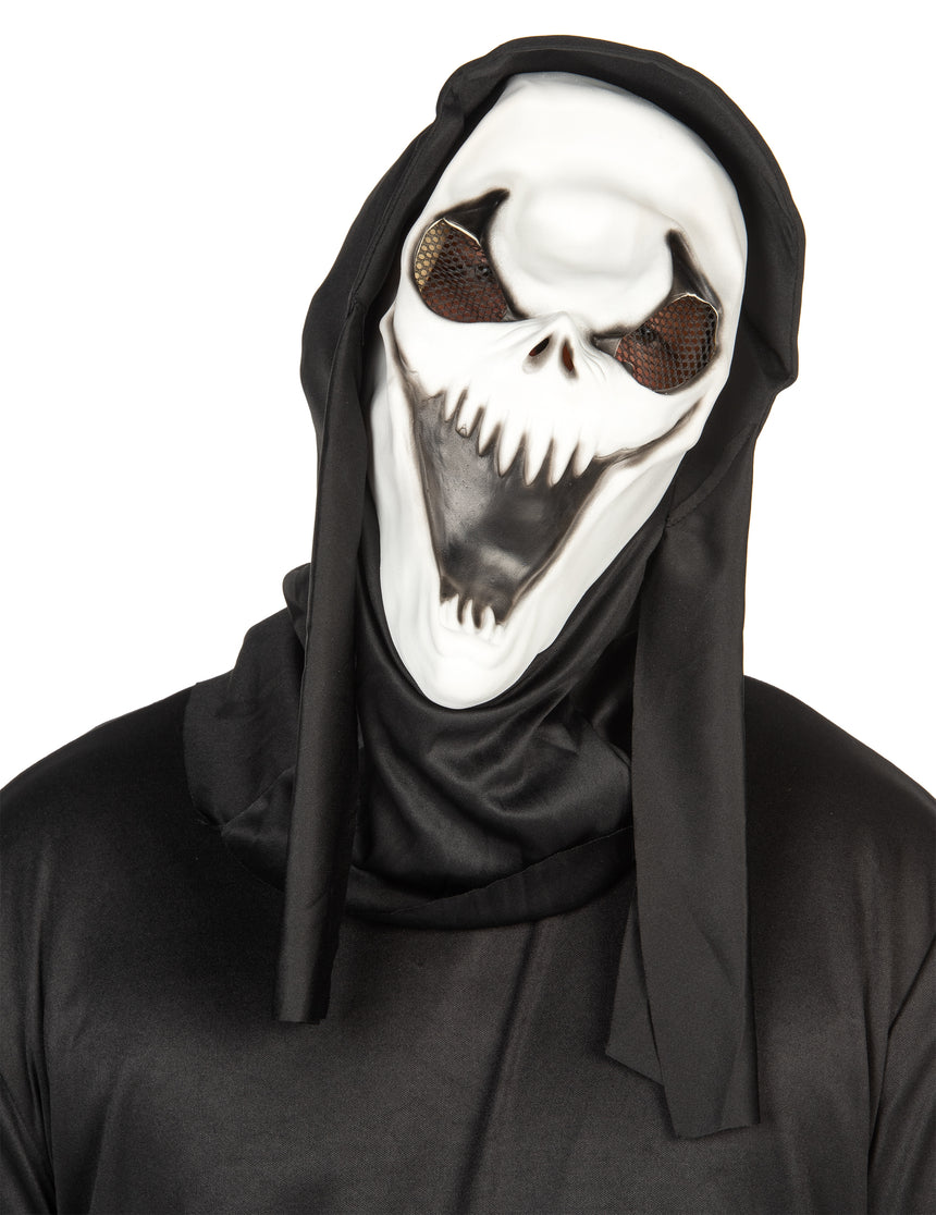 Masque latex dark skull