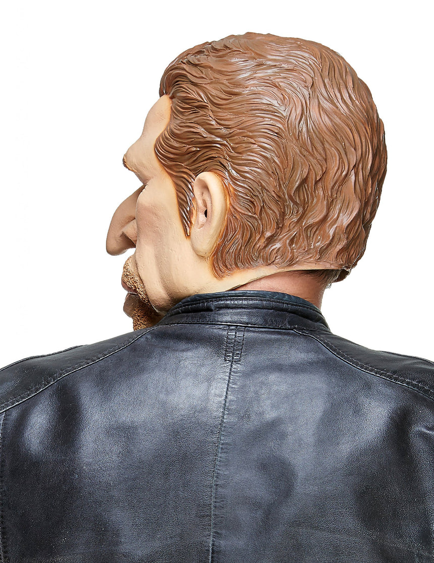 Masque humoristique en latex Johnny adulte
