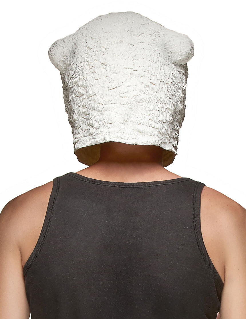 Masque latex ours polaire adulte