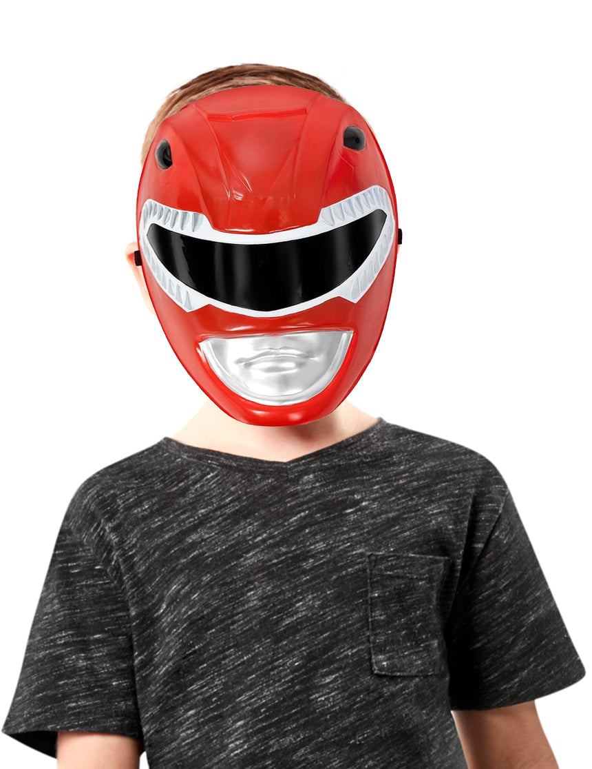Masque Power Rangers rouge enfant