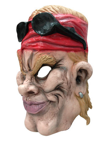 Masque caricature motard américain adulte