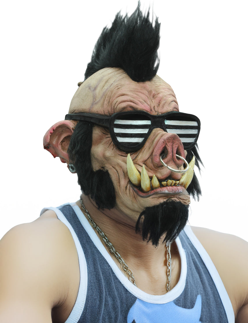Masque sanglier punk adulte