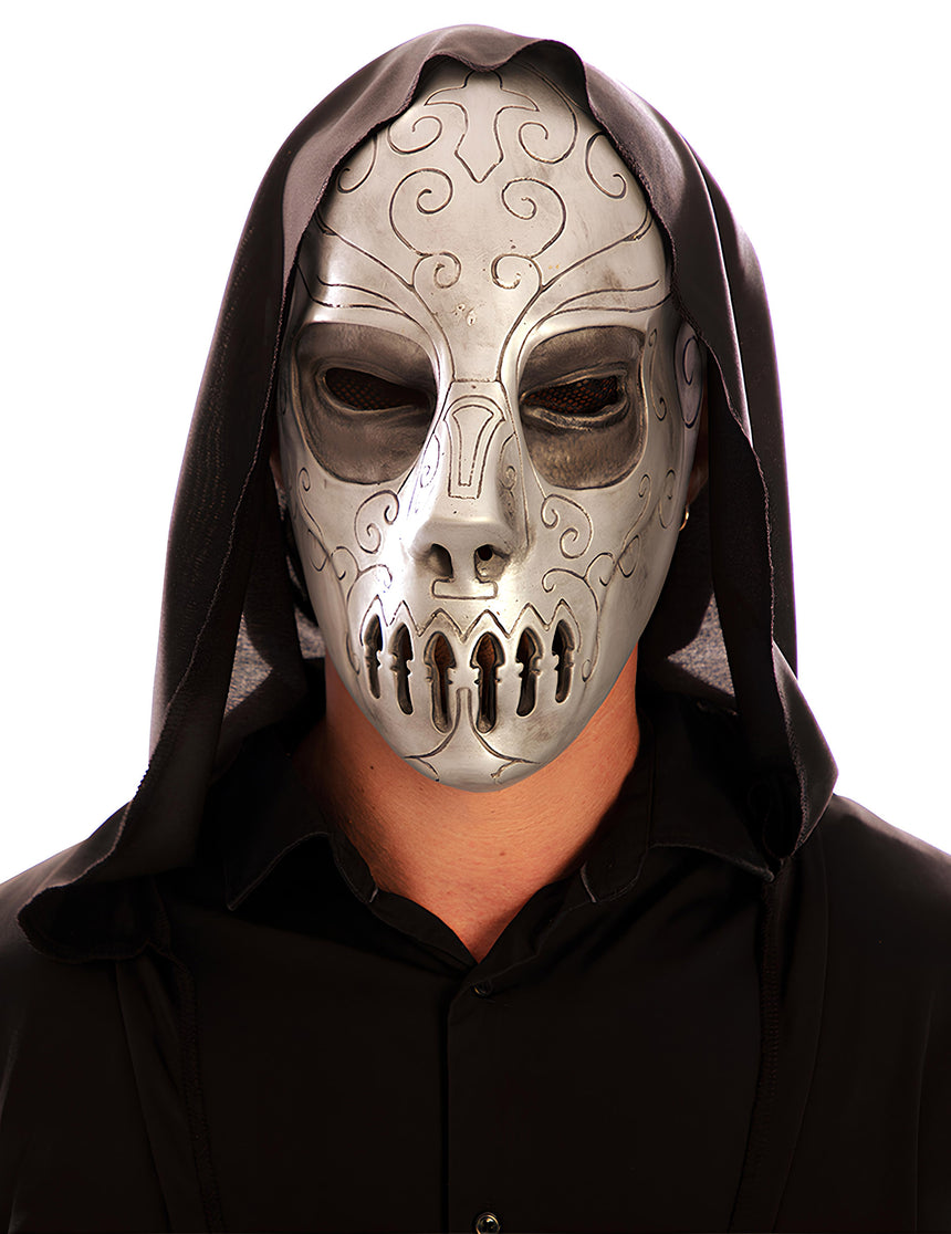 Masque sorcier sombre latex adulte