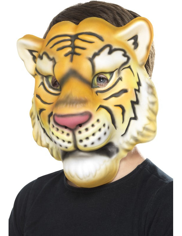 Masque tête de tigre enfant