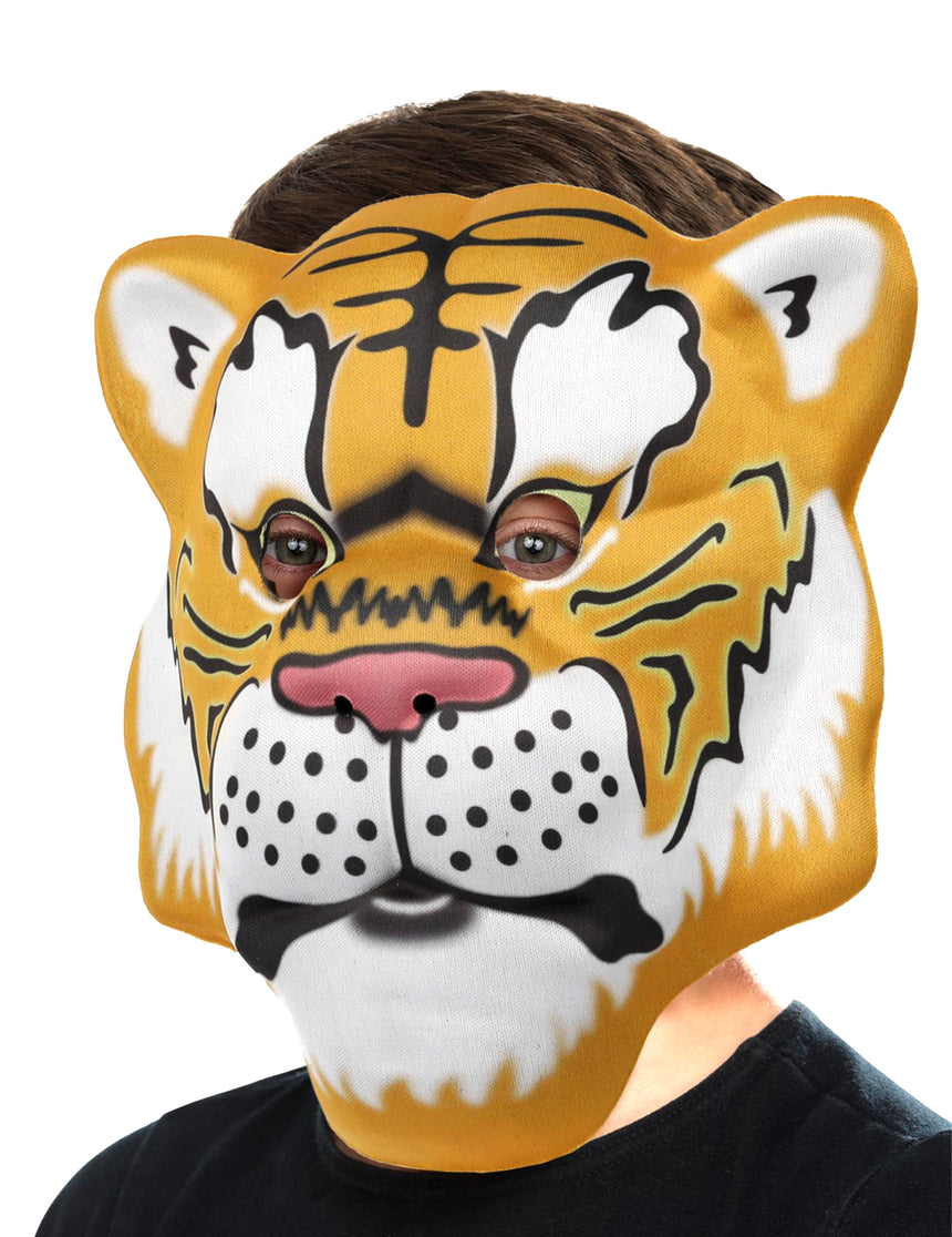 Masque tête de tigre enfant