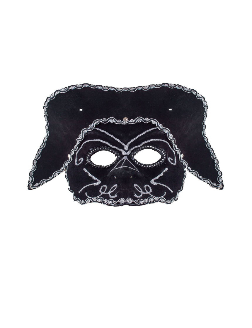 Masque vénitien avec tricorne adulte