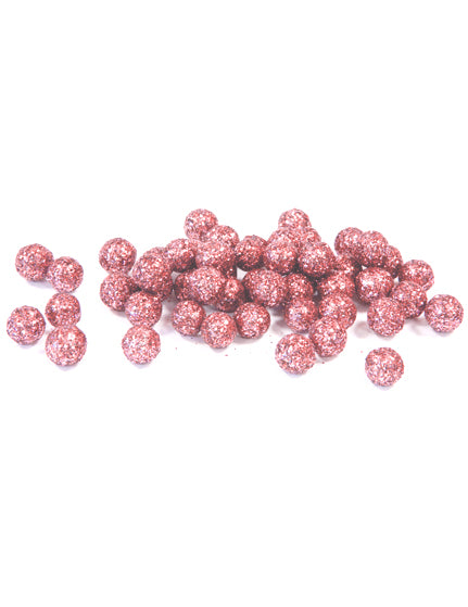 Mini boules pailletées rose gold 8 mm 10 gr