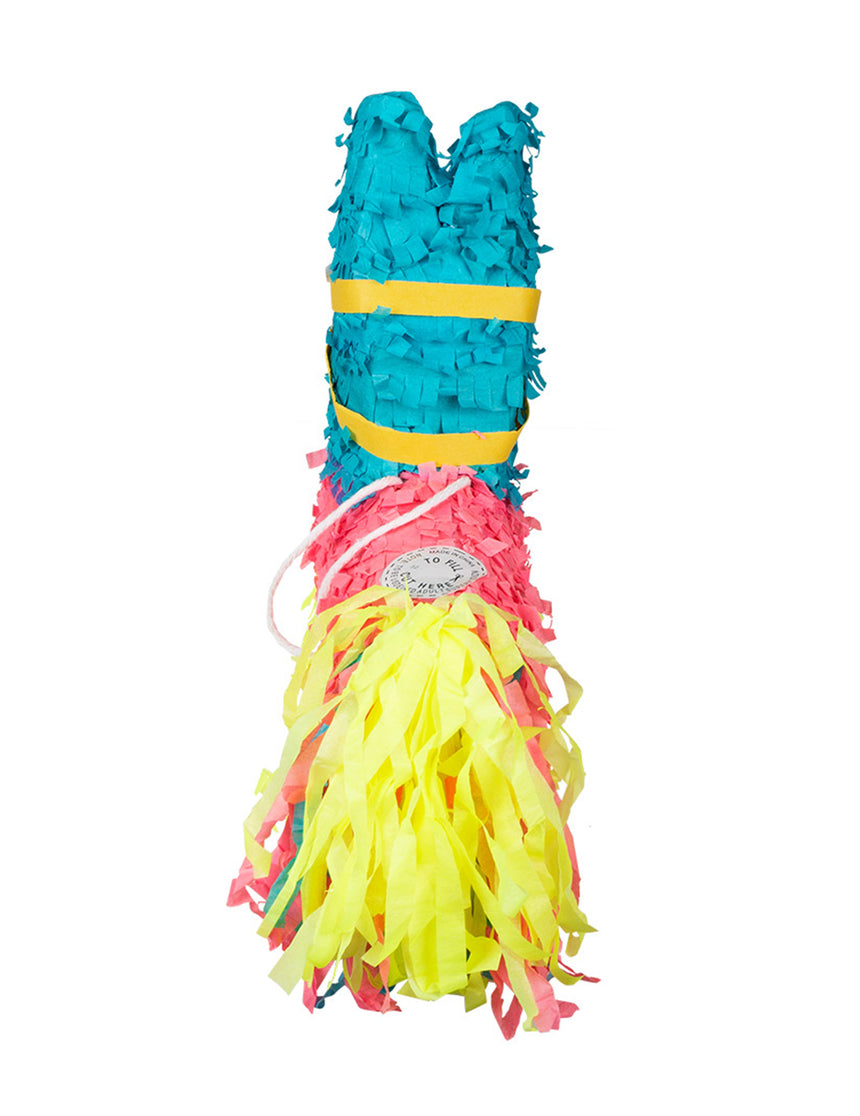 Mini piñata âne multicolore 20 x 18 cm