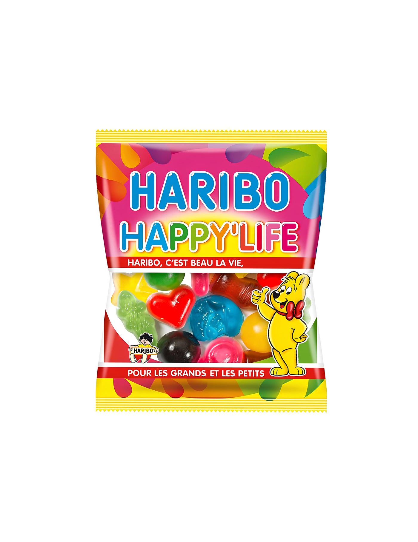 Mini sachet bonbons Haribo Happy Life - 40g