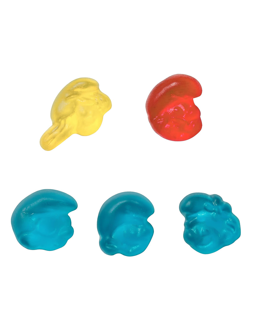 Mini sachet bonbons schtroumpf Haribo - 40g