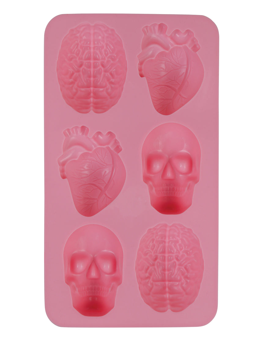 Moule silicone 6 formes Halloween