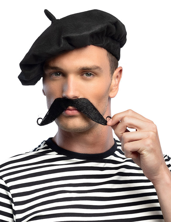 Moustache à la francaise adulte